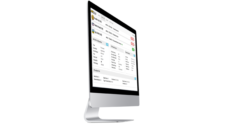 The LottoRace Betting Platform offers a robust and powerful backoffice