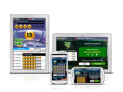 Lottery web site